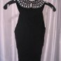 White House Black Market Women's Beaded Sleeveless Knit Shirt Sz M NWWT