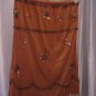 KC Gold Junior Size Copper Brown Sequin Elastic Wais Knee Length Skirt Sz S NWNT