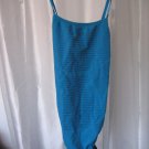 Speedo Hydralign Training Performance Suit Women's Blue Swim Suit Sz 14/40 NWWT