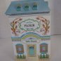 Vintage Lenox Village Fine Porcelain Blue/White Flour Bake Shoppe Canister 1990
