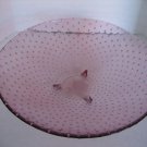 Vidrios San Miguel 100% Recycled Glass Large Pink Glass Bowl 15in.Round NW Spain