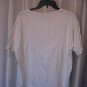 Get Lucky U.S.A. White 100%Cotton Pullover Shirt w/Flip Flops Sz L Pre-Owned