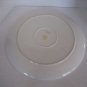 Himark Large Round Ceramic White Serving Platter w/Pink Flowers Made in Italy NW