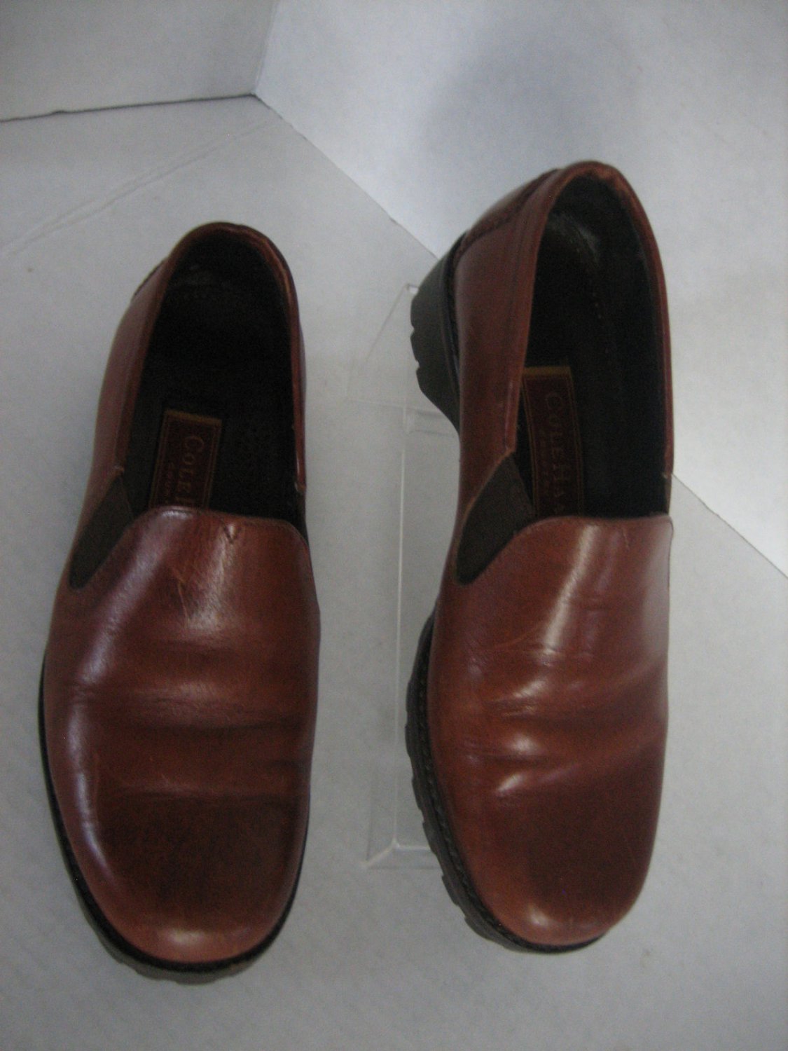 Cole Haan Country Women's Brown Leather Shoes Sz 6B Pre-Owned D11139