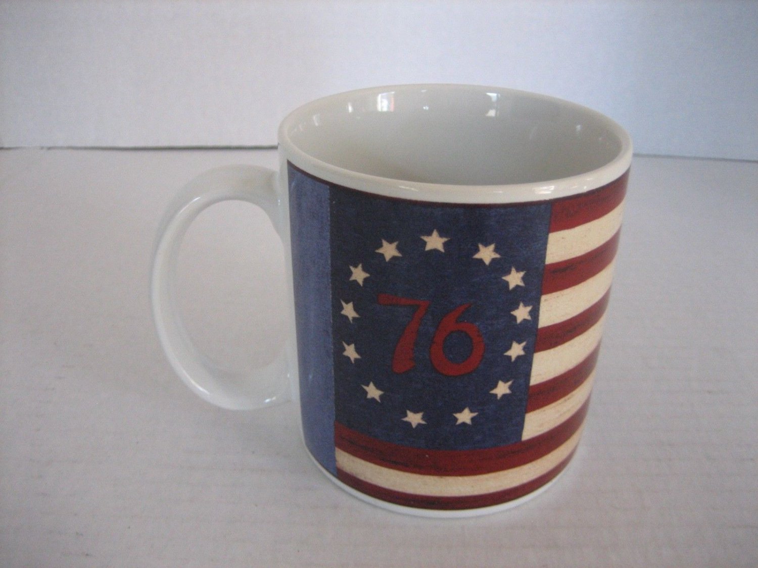Brandon House By Warren Kimble Spirit of the Flag Ceramic Coffee Mug/Cup NWNT