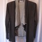 Calvin Klein Women's Dark Grey Long Sleeve Cardigan Sweater Sz L 84%Acrylic NWNT