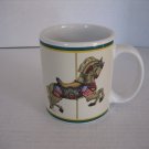 Lowell Herrero Vandor 1985 Carousel Horse Ceramic Coffee Mug/Cup NWNT Japan