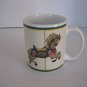 Lowell Herrero Vandor 1985 Carousel Horse Ceramic Coffee Mug/Cup NWNT Japan