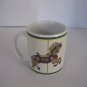 Lowell Herrero Vandor 1985 Carousel Horse Ceramic Coffee Mug/Cup NWNT Japan