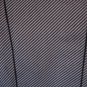 Chico's Women's Black/White Striped Lined Open Front Jacket Sz 2 Pre-Owned