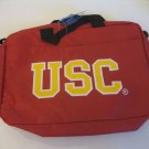 Forever Collegiate Licensed Product USC Trojans Red Nylon Computer/Book Bag NWWT
