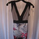 Two Pixies Women's Orchid/Grey/Black Sleeveless 100% Polyester Top Sz S NWWT