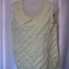 Talbots Women's 100% Cotton Light Green Tank Sleeveless Shirt Sz 6 NWWT 34692830