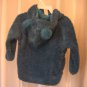 Avalanche Infant Unisex Thermal Layer Front Zipper Hooded Blue Jacket Sz 12M NW