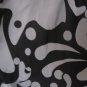 Nicola Women's Black & White Camisole Adjustable Strap 100% Polyester Sz S NWWT