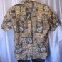 Cooke Street Men's Hawaiian Button Down Shirt Sz L Pre-Owned 100% Cotton Hawaii