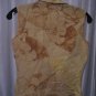 Tommy Bahama Women's Button Down Sleeveless Hawaiian Shirt Sz XS(2) Pre-Owned