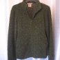 Exofficio Women's Green Zipper Front Long Sleeve Sweater Sz M Pre-Owned