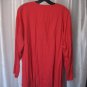 Coldwater Creek Women's Salmon Button Down Long Sleeve Shirt Sz 2X Pre-Owned