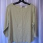 Carolyn Taylor Essentials Women's Celery Green Long Sleeve Shirt Sz XL NWWT