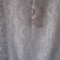 Love J Junior Size Off White Lace Pullover Short Sleeve Shirt/Top Sz L NWWT