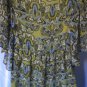 Apt 9 Women's Short Sleeve Green/Black/Blue Blouse Sz Medium NWT 771565736276
