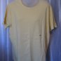 Venezia Jeans Women's Yellow 100% Cotton Short Sleeve Shirt/Top Sz 18/20 NWWT