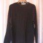 Energie Junior Size Black Long Sleeve Round Neck 100% Cotton Shirt Sz 1X NWNT
