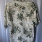 Hilo Hattie Men's Cream Hawaiian Button Down Shirt 100% Cotton Sz L Pre-Owned