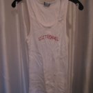 USC Trojans Junior Size White Tank Top Sz L 100% Cotton U-Trau Pre-Owned USA