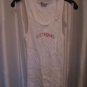 USC Trojans Junior Size White Tank Top Sz L 100% Cotton U-Trau Pre-Owned USA