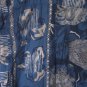 Go Barefoot Men's 100% Cotton Blue Hawaiian Button Down Shirt Sz M Pre-Owned USA