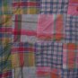 Jennifer & Grace Women's Patch Work Pastel Color Skirt Sz 8 100% Cotton NWWT