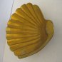 Vintage Brass Sea Shell Candy/Nut Dish 7 1/2 in.W x 8 1/2 in.L Pre-Owned