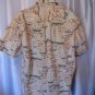 Island Traditions Men's Sail Boat Hawaiian Button Down Shirt Sz XL Pre-Owned