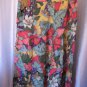 Carol Anderson Collection Women's Tropical Print Skirt Sz M 100% Rayon Pre-Owned