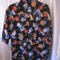 North Crest Men's Cocktail Hawaiian Button Down Shirt 100% Rayon Sz XL Pre-Owned