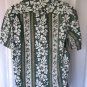 Royal Creations Men's Hawaiian Print Button Down Shirt Sz L PreOwned Made Hawaii