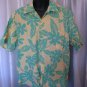Cooke Street Men's Yellow & Green Button Down Hawaiian Shirt Sz XL Pre-Owned