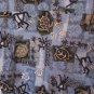 Hawaiian Kine Men's Blue Hawaiian Button Down Shirt Sz M Pre-Owned 100% Cotton