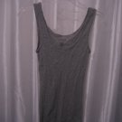 To the Max Junior Size Grey Tank Top Shirt 85% Cotton/15% Viscose Sz L Pre-Owned
