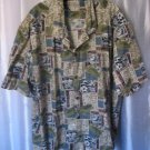 Royal Hawaiian Creations Men's Hawaiian Button Down Shirt Sz 3XL Preowned Hawaii