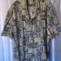 Royal Hawaiian Creations Men's Hawaiian Button Down Shirt Sz 3XL Preowned Hawaii