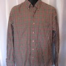 Cambridge Men's Checkered Button Down Long Sleeve Shirt Sz 16-34/35 Pre-Owned