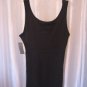 To the Max Junior Size Boyfriend Black Tank Top 100% Cotton Sz L NWWT
