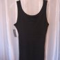 To the Max Junior Size Boyfriend Black Tank Top 100% Cotton Sz L NWWT