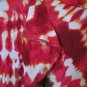 Perseption Concept Red/Brown/Cream Tye Dye Halter Top Shirt Sz M NWNT 100% Rayon