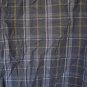 Columbia Men's Cotton Striped Blue/Yellow/White Button Down Shirt Sz L Pre-Owned