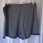 Lauren Ralph Lauren Women's Navy & White Striped 100% Cotton Shorts Pre-Owned