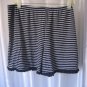 Lauren Ralph Lauren Women's Navy & White Striped 100% Cotton Shorts Pre-Owned